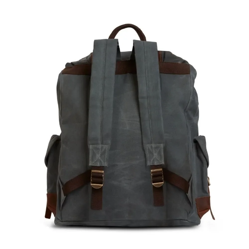 Uncharted 1 2 Drake Canvas Backpack Bag Figure Fits Laptop Sony Naughty Dog NEW